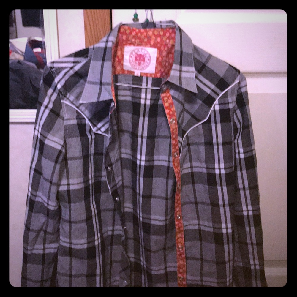 Platini Cougar Jeans Youth button up.